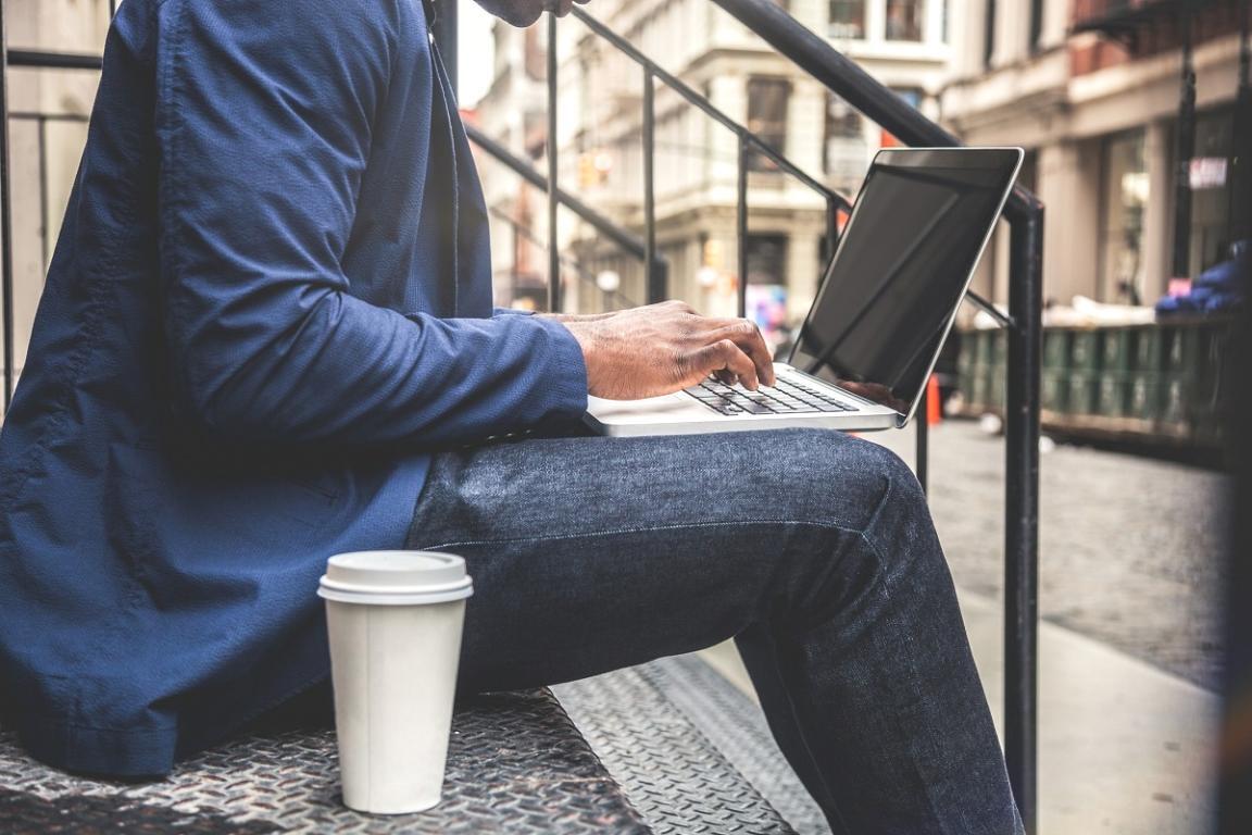 Close-up of texture work demonstration with visible hair strands